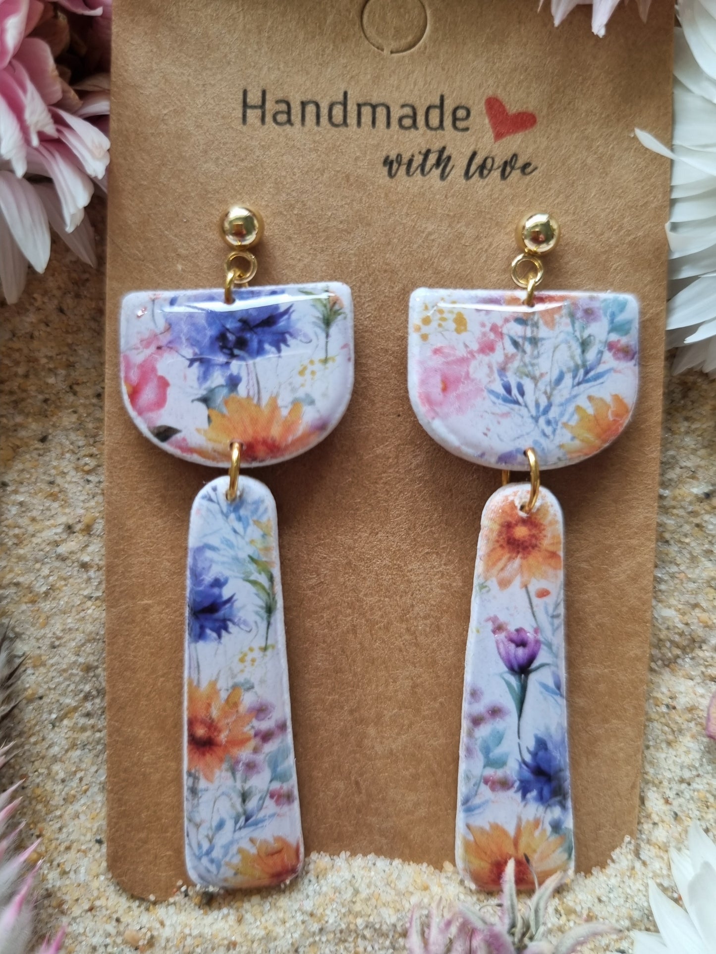 Meadow Muse - Polymer Clay Earrings