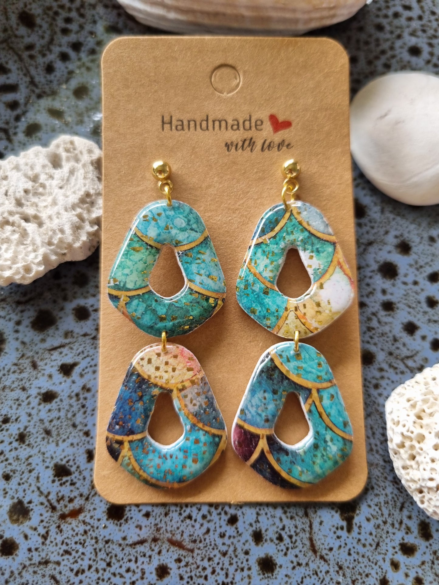 On Fleek - Polymer Clay Handmade Earrings.