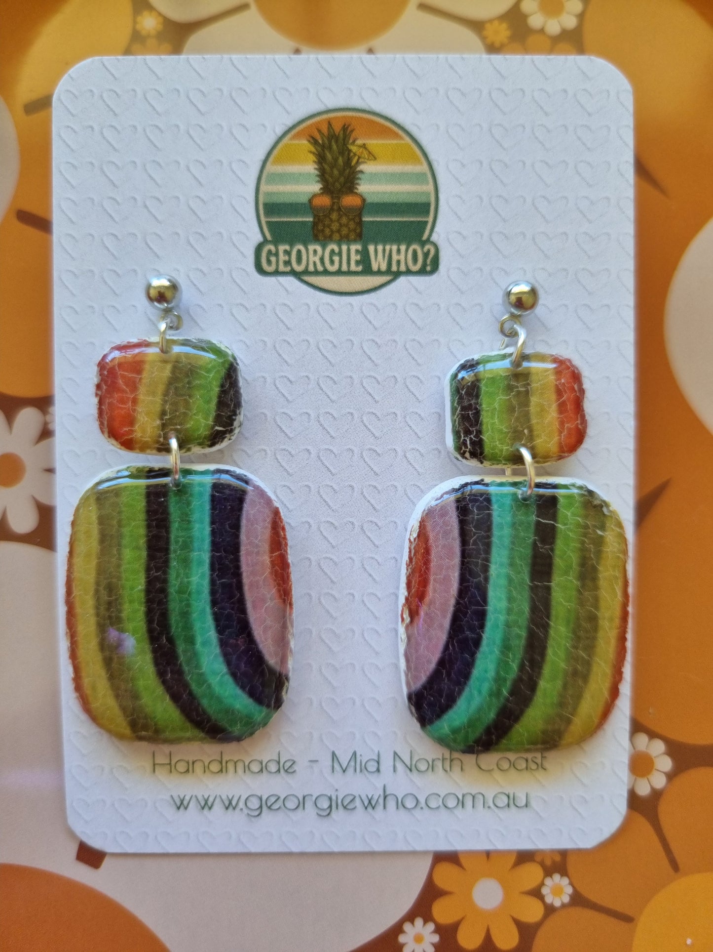 Desert Mirage - Polymer Clay Earrings