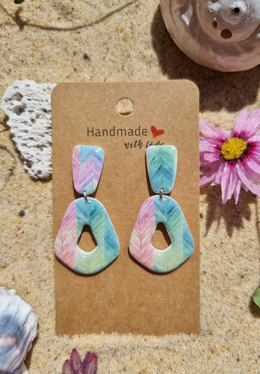 Chevy - Polymer Clay Earrings.