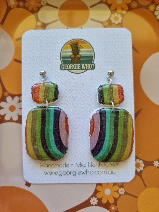 Desert Mirage - Polymer Clay Earrings