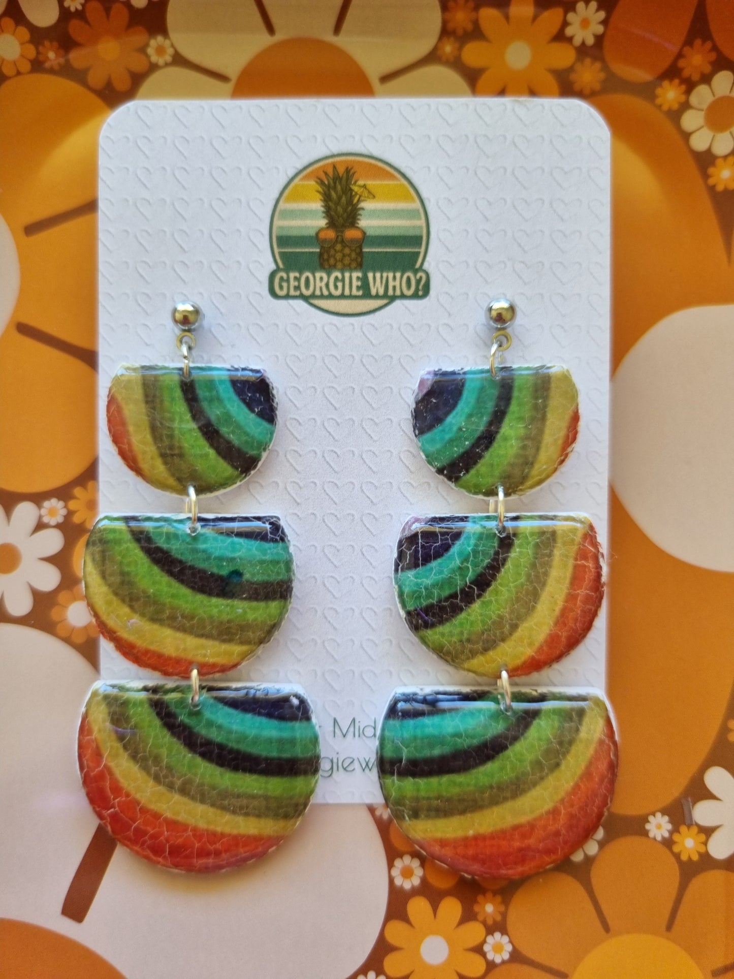 Retrospective - Polymer Clay and Resin Earrings