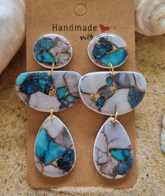 Verdi - Polymer Clay Earrings